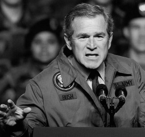 Bush afviste the Lancets tal om 655.000 drbte i Irak og mente i stedet, at der hjst kunne vre tale om 30.000 drbte