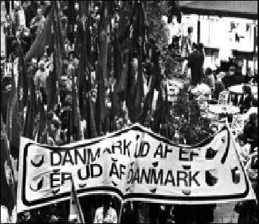 Demo: Danamrk ud af EF – EF ud af Danmark