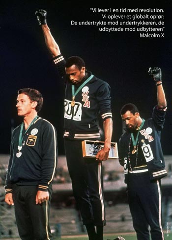 Plakat: Black Power, OL i Mexico 1968