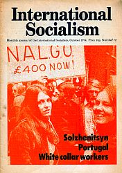 [ International Socialism (1st series) nr. 72 ]