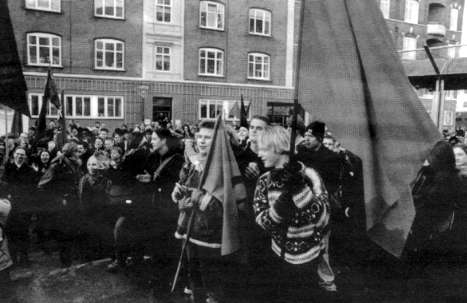 [ Demo mod nazier 13. feb 99 Nørresundby ]